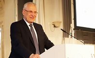 Innenminister Herrmann hält eine Rede bei der KAUSA-Auftaktveranstaltung