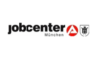 Das Logo des Jobcenters München.