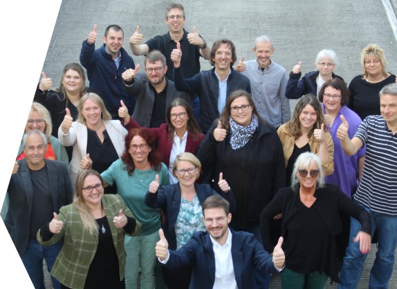 Gruppenfoto des Teams Mittelfranken