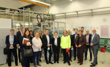 Besuch der Bundesagentur für Arbeit in den bfz Nürnberg 