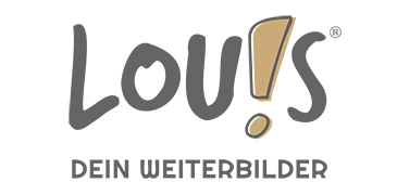 Logo der bfz-Marke LOU!S mit Slogan „Dein Weiterbilder“